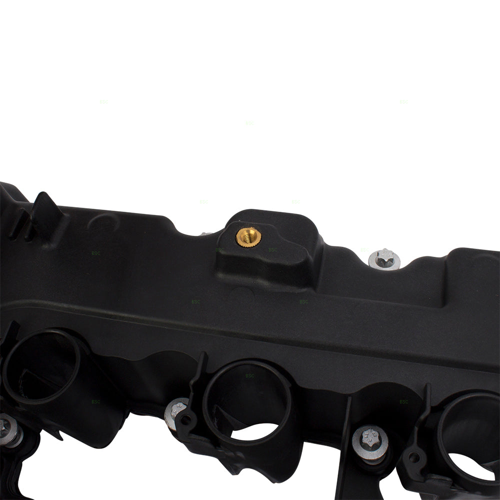 Brock Replacement Engine Cylinder Head Valve Cover w/ Gasket Compatible with 2009-2016 Z4 E89 35i 35is 11127565284