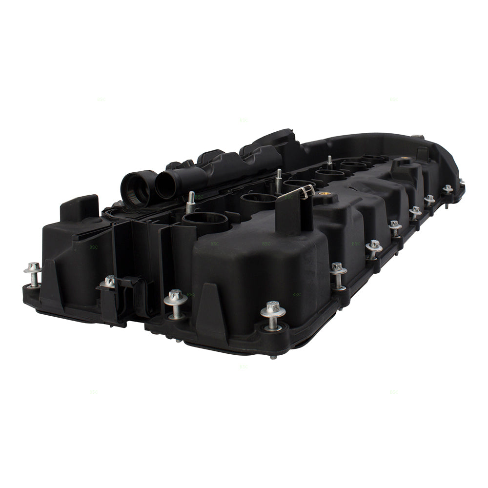 Brock Replacement Engine Cylinder Head Valve Cover w/ Gasket Compatible with 2009-2016 Z4 E89 35i 35is 11127565284