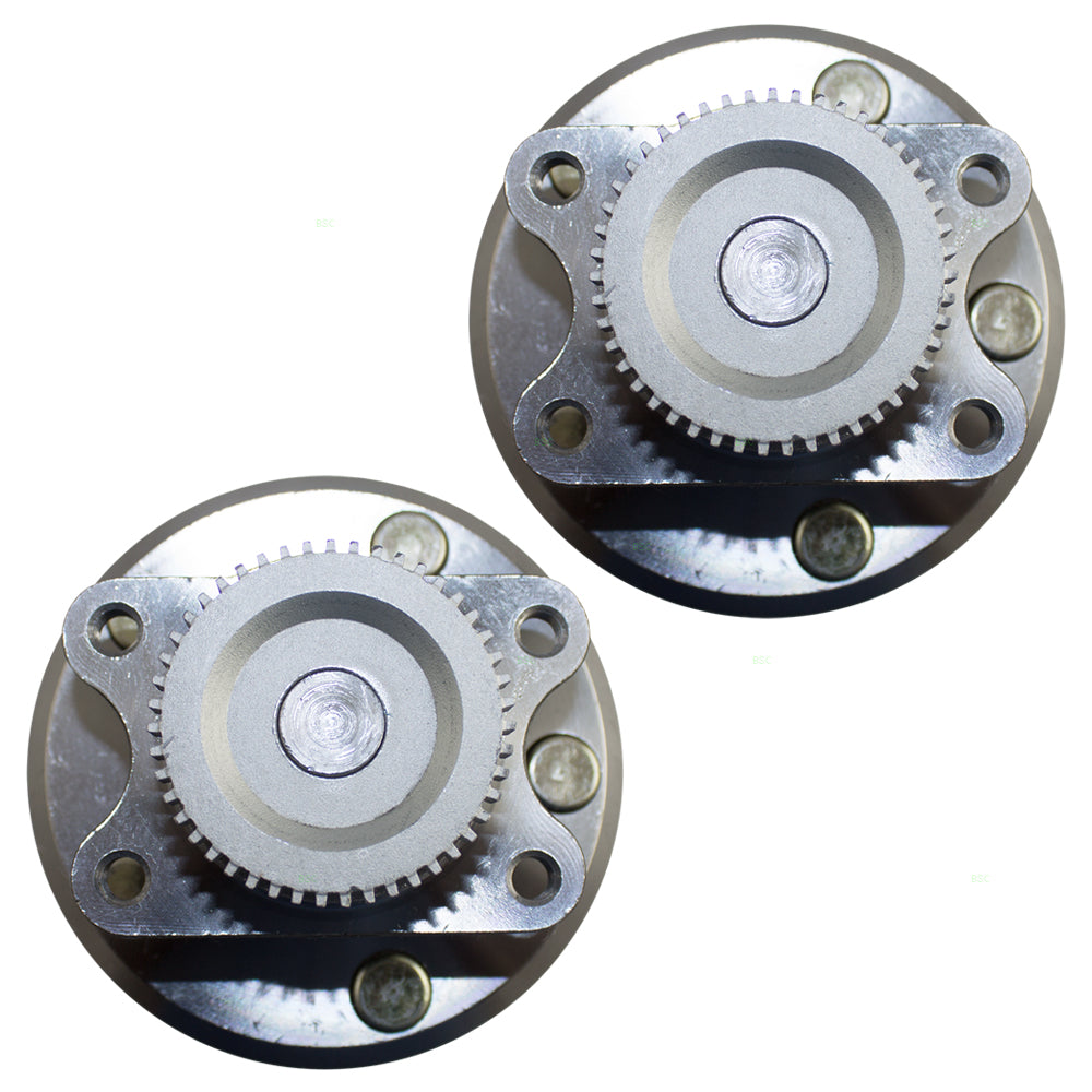Brock Replacement Pair Set Rear Wheel Hub Bearings Compatible with XG300 XG350 52730-39013