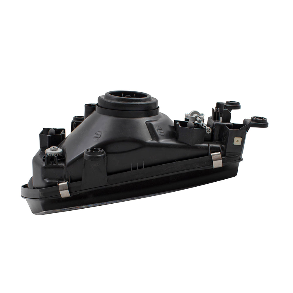 Headlight fits fits 00-02 Honda Passport Isuzu Rodeo Driver Lamp Chrome Bezel