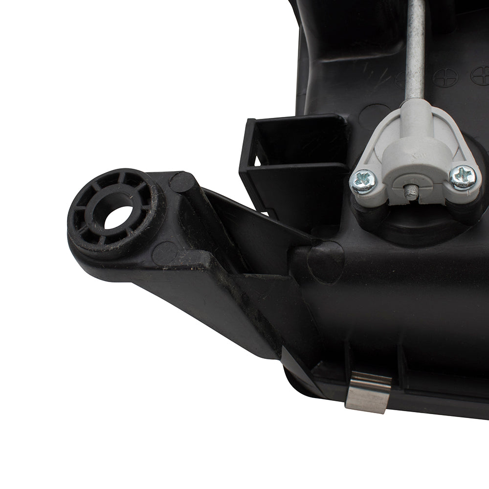 Headlight fits fits 00-02 Honda Passport Isuzu Rodeo Driver Lamp Chrome Bezel