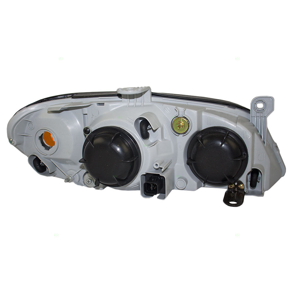 Brock Replacement Drivers Headlight Headlamp Compatible with 2002-2004 Spectra Sedan 0K2NB51040B