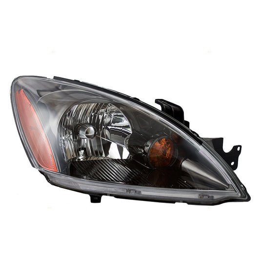 Brock 04 05 06 07 Mitsubishi Lancer Passengers Headlight Headlamp - with Smoke Lens