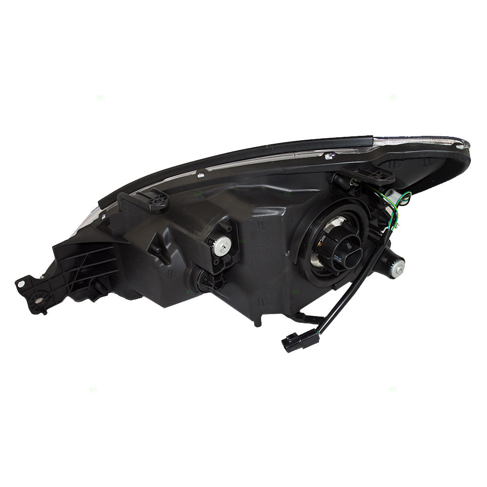 Brock 04 05 06 07 Mitsubishi Lancer Passengers Headlight Headlamp - with Smoke Lens