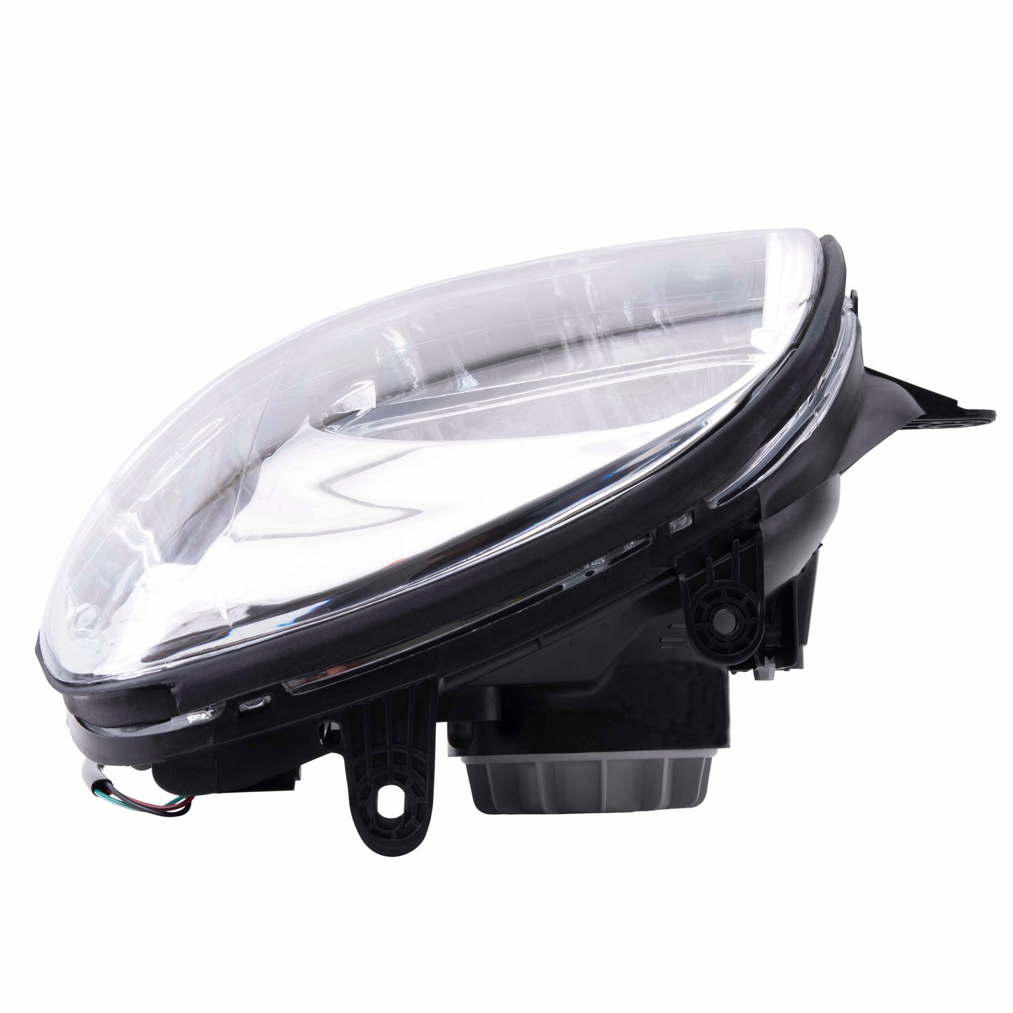 Brock Replacement Driver and Passenger Headlights Headlamps Compatible with 2003-2006 Santa Fe 92101-26251 92102-26251