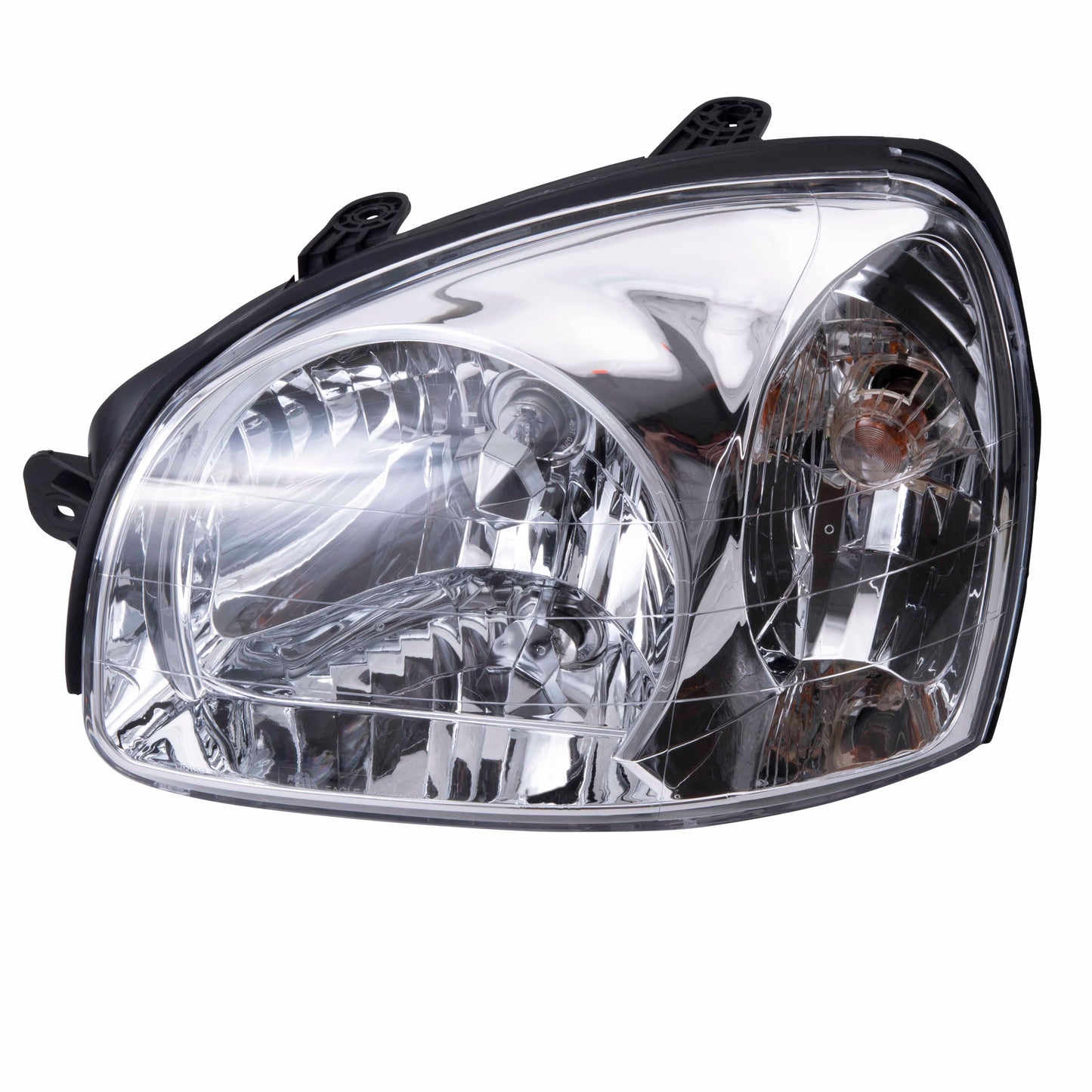 Halogen Combination Headlight Assembly Driver Side Left For 2003-2006 Hyundai Santa Fe Built From 7/14/2003