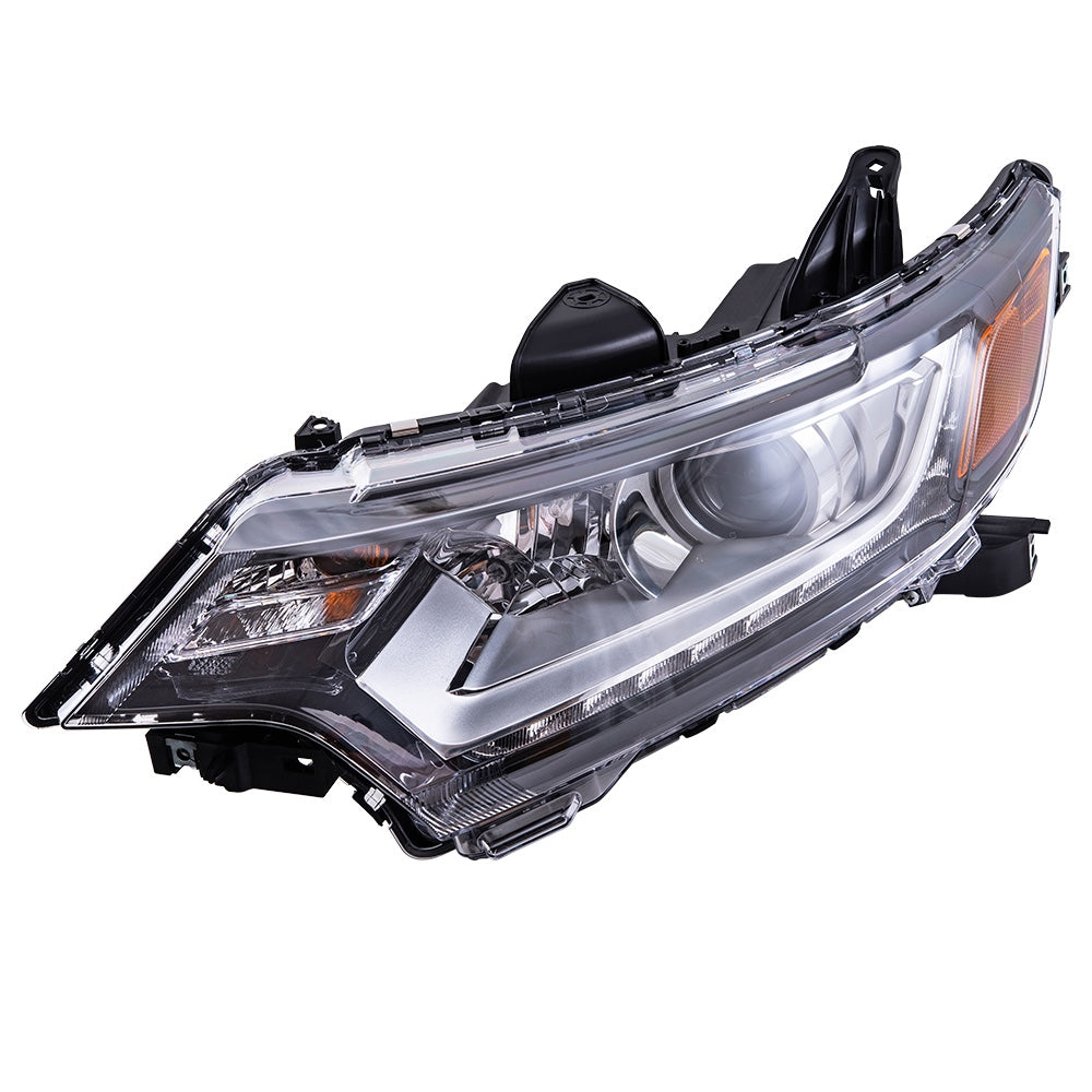 2016-2020 Mitsubishi Outlander Halogen Combination Headlight Assembly LH 2018-2022 Mitsubishi Outlander PHEV