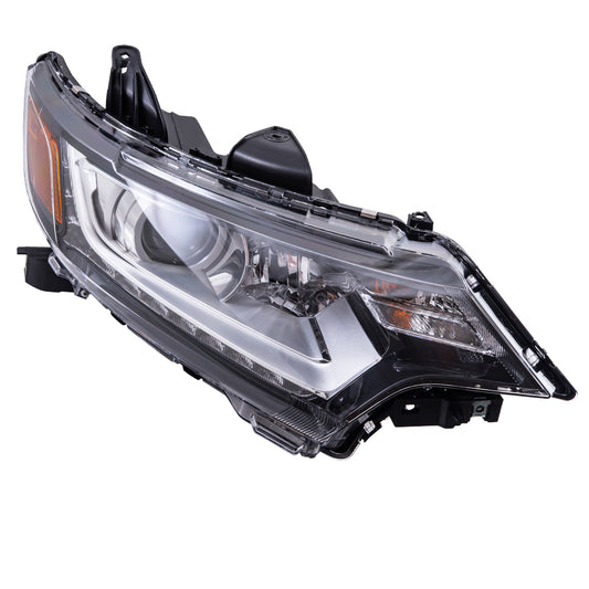 2016-2020 Mitsubishi Outlander Halogen Combination Headlight Assembly RH 2018-2022 Mitsubishi Outlander PHEV