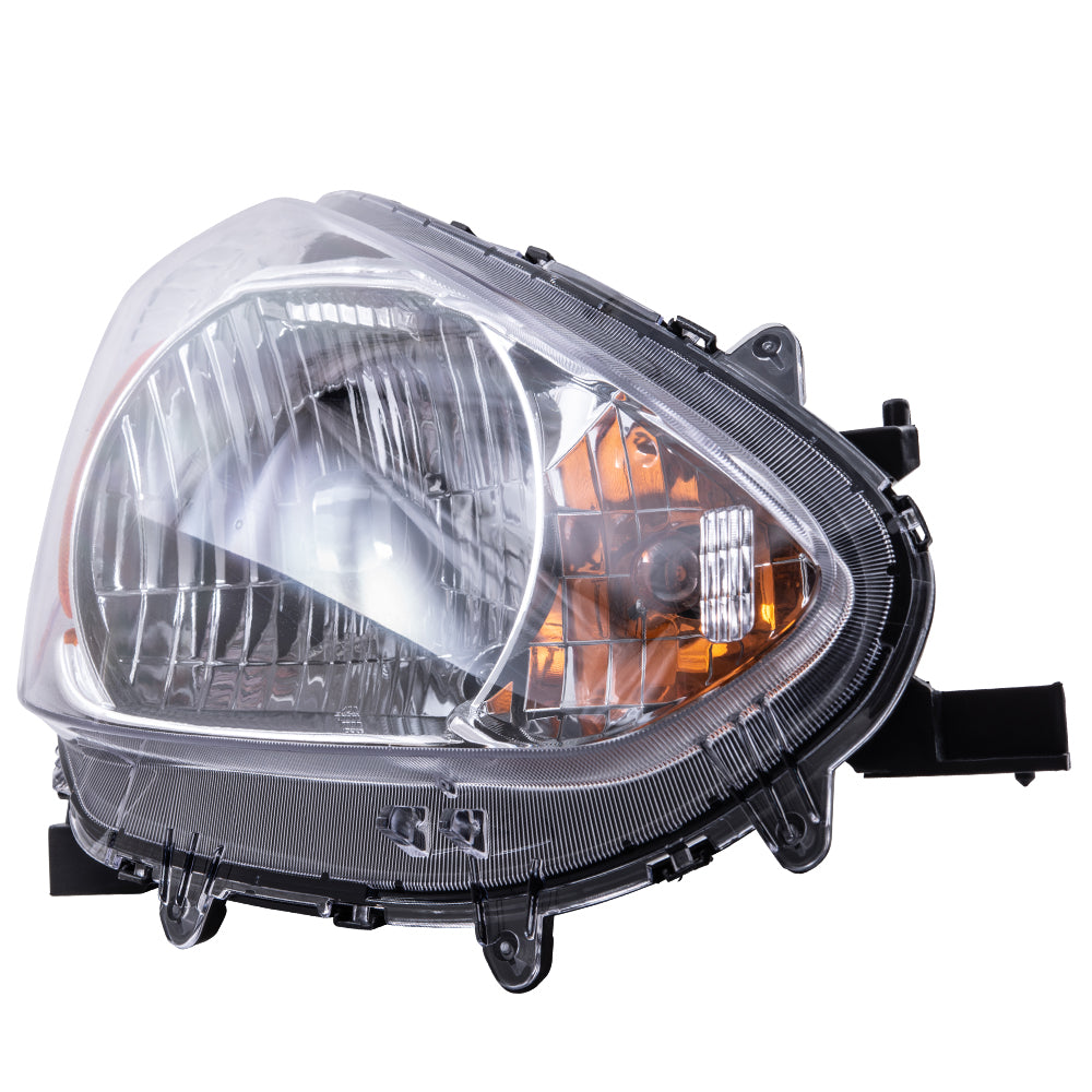 2014-2020 Mitsubishi Mirage Halogen Combination Headlight Assembly Set LH+RH