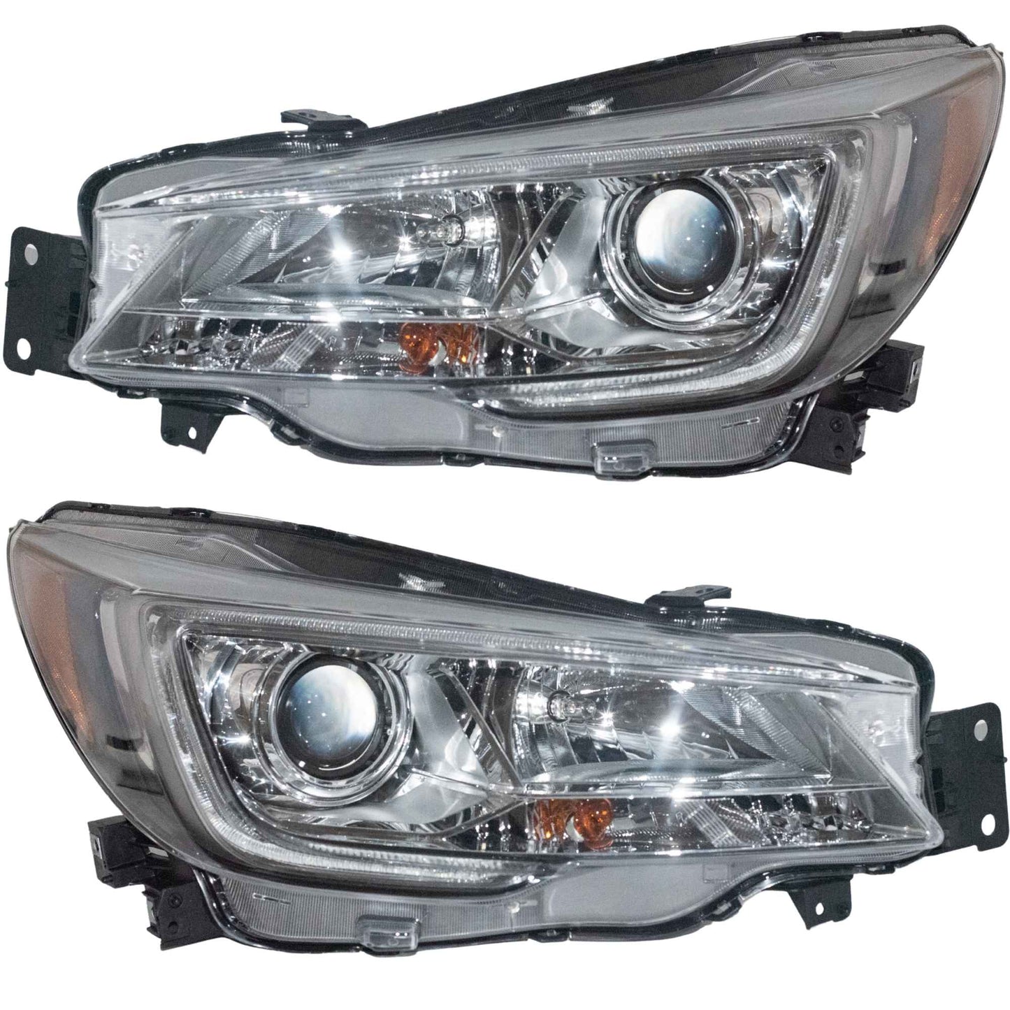 Halogen Combination Headlight Assembly Set Driver Side Left Passenger Side Right For 2019-2020 Subaru Ascent