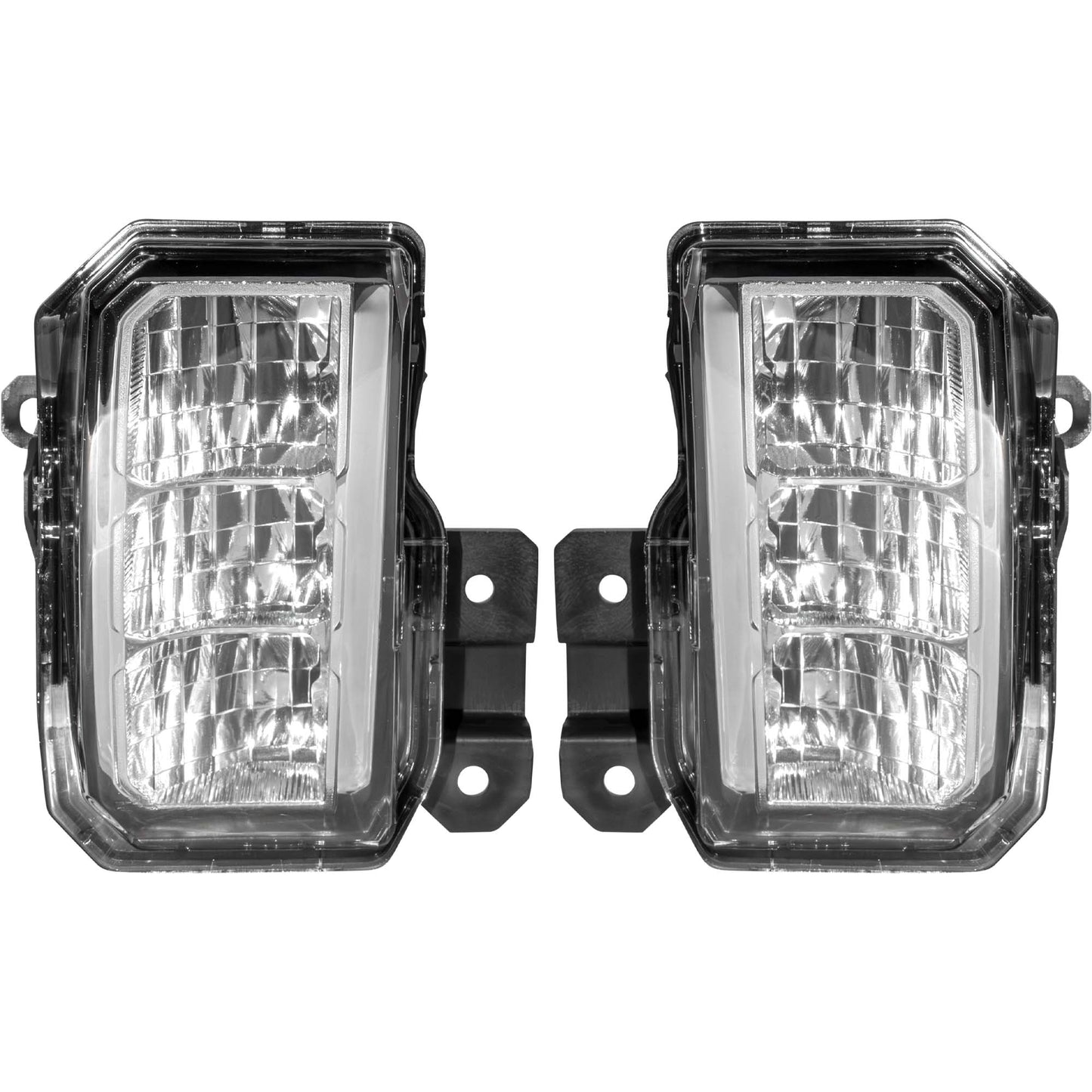 LED Rectangular Fog Light Assembly Set Driver Side Left Passenger Side Right For 2019-2021 Subaru Forester 2022-2023 Subaru Forester Sport