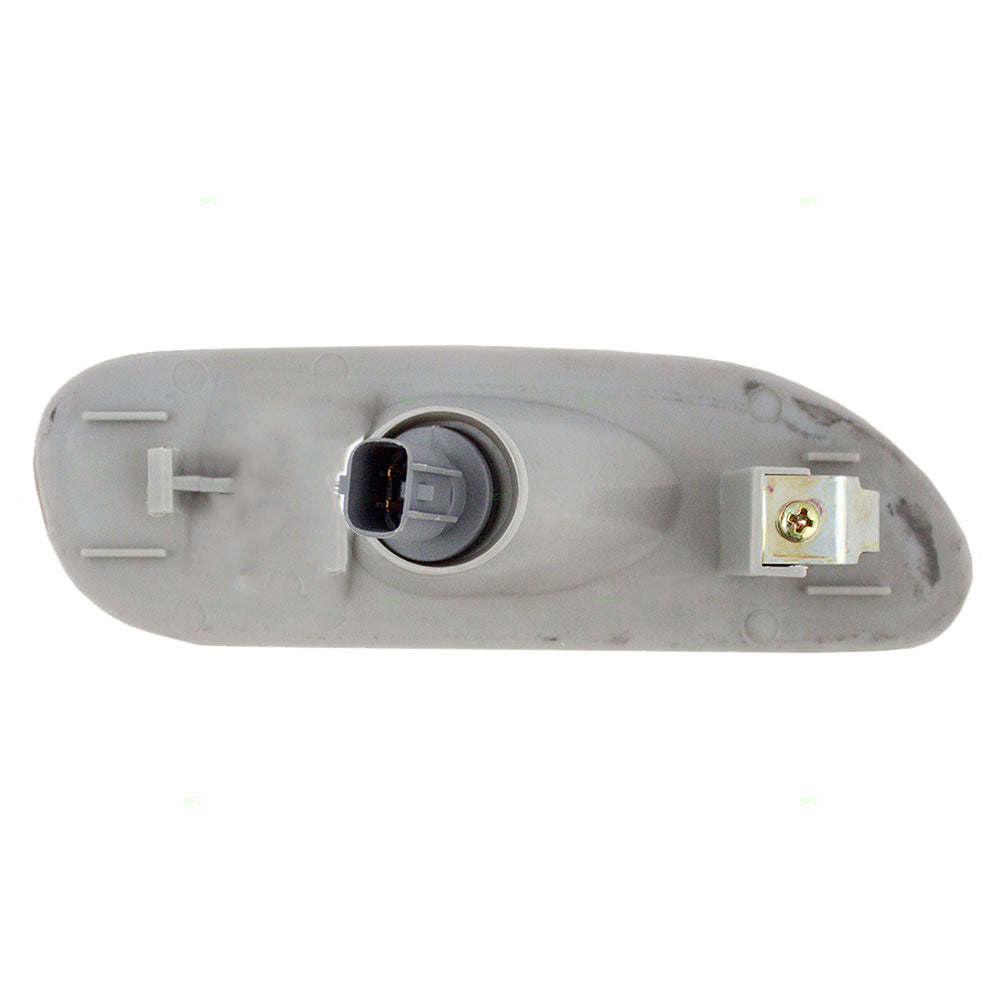 Brock Replacement Drivers Signal Side Marker Light Lamp Bumper Mounted Lens Compatible with 95-99 Eclipse MB882123