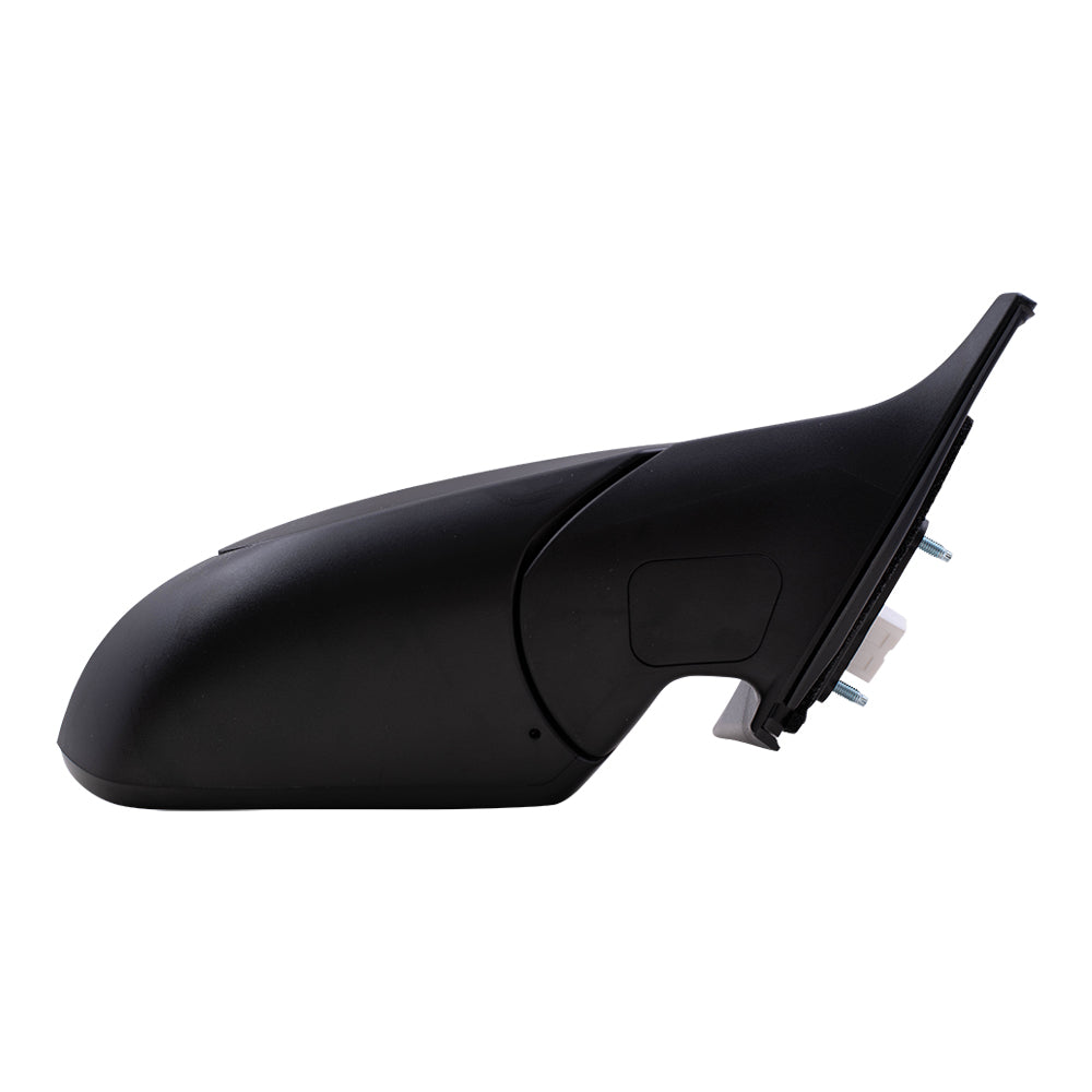 Brock Replacement Passenger Power Mirror Heated with Blind Spot Detection Wiring Compatible with 2017 2018 Elantra Sedan US