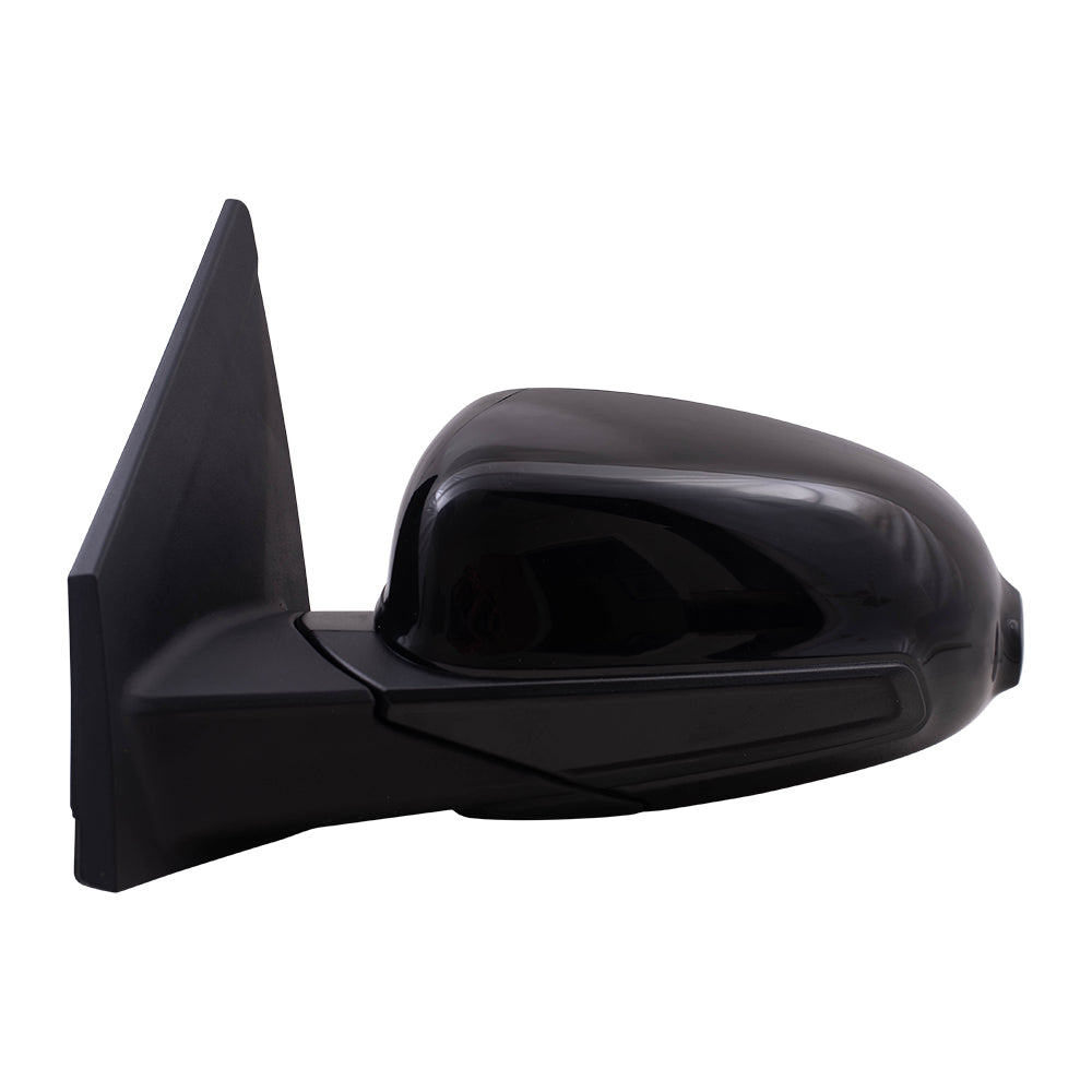 Brock Replacement Driver Power Side Door Mirror Heated with Signal Blind Spot Detection Compatible with 2018-2021 Kona 2019-2021 Kona Electric