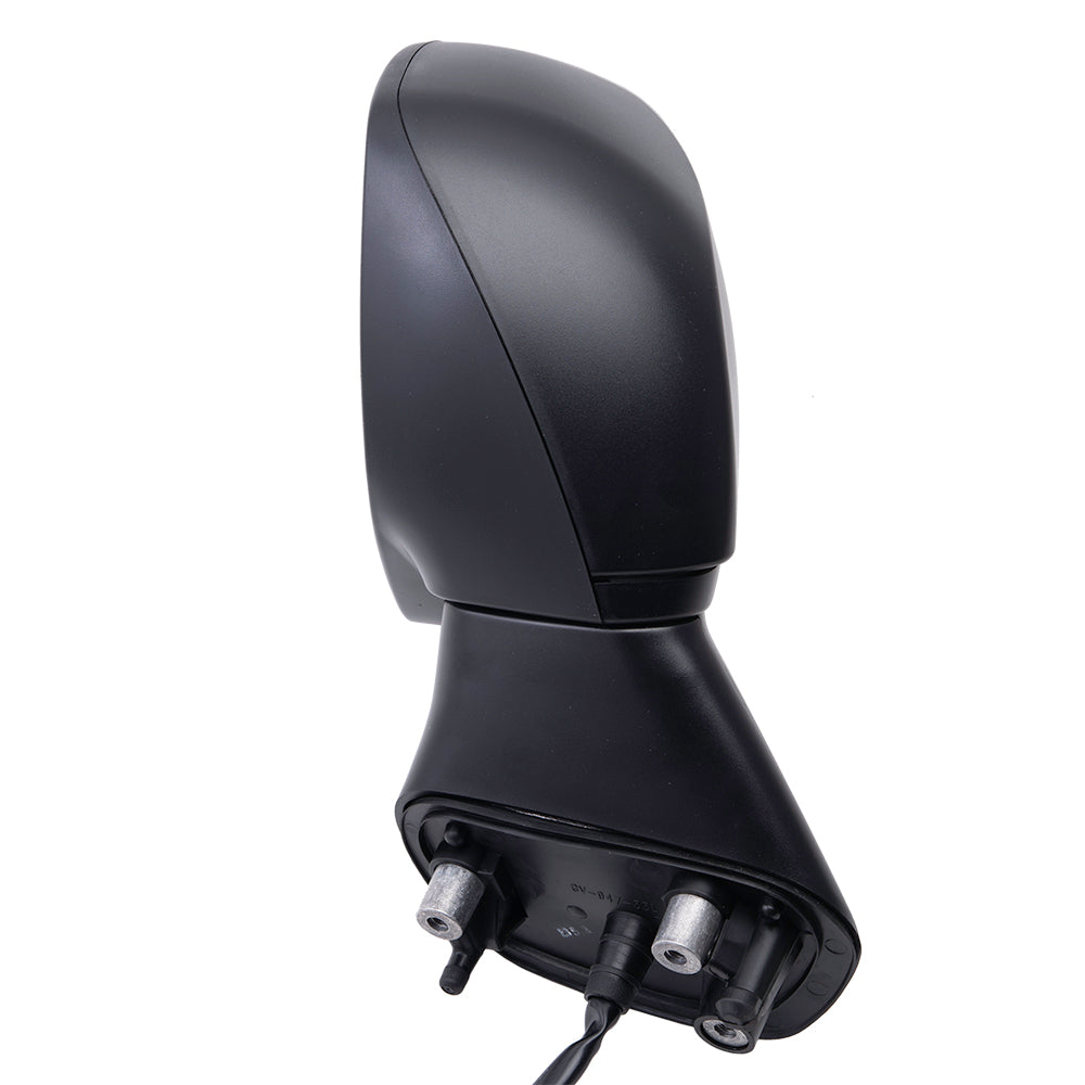 Brock Replacement Passenger Side Power Mirror Textured Black with Heat without Signal or Blind Spot Detection Compatible with 2012-2014 Subaru Impreza