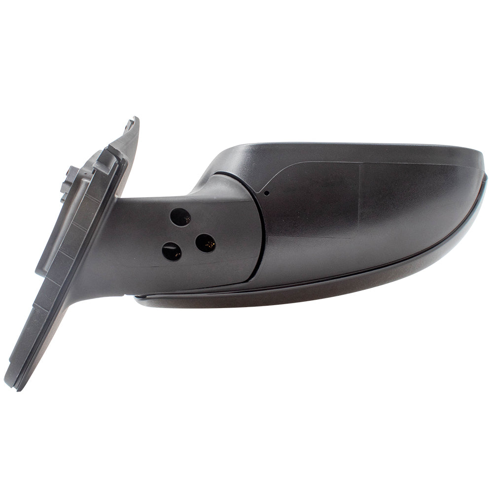 Brock Replacement Pair Set Power Folding Side View Mirrors Heated Signal Compatible with 2013 Forte 876101M025 KI1320191 876201M035 KI1321191