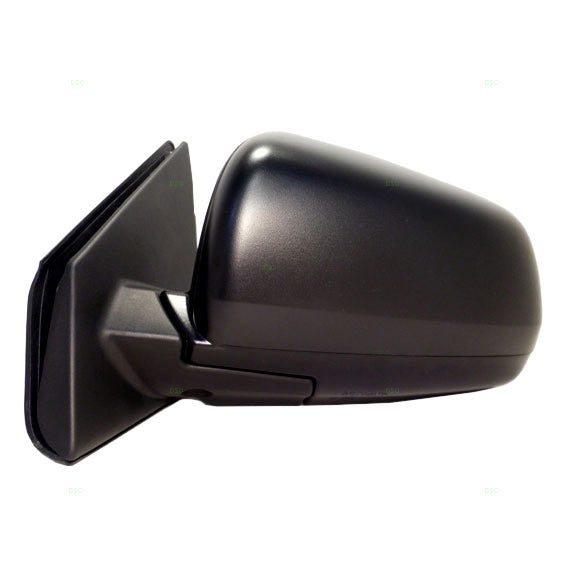 Brock Replacement Drivers Power Side View Mirror Ready-to-Paint Compatible with 08-14 Lancer 7632A093