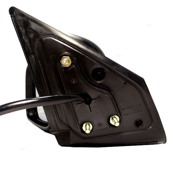 Brock Replacement Drivers Power Side View Mirror Ready-to-Paint Compatible with 08-14 Lancer 7632A093