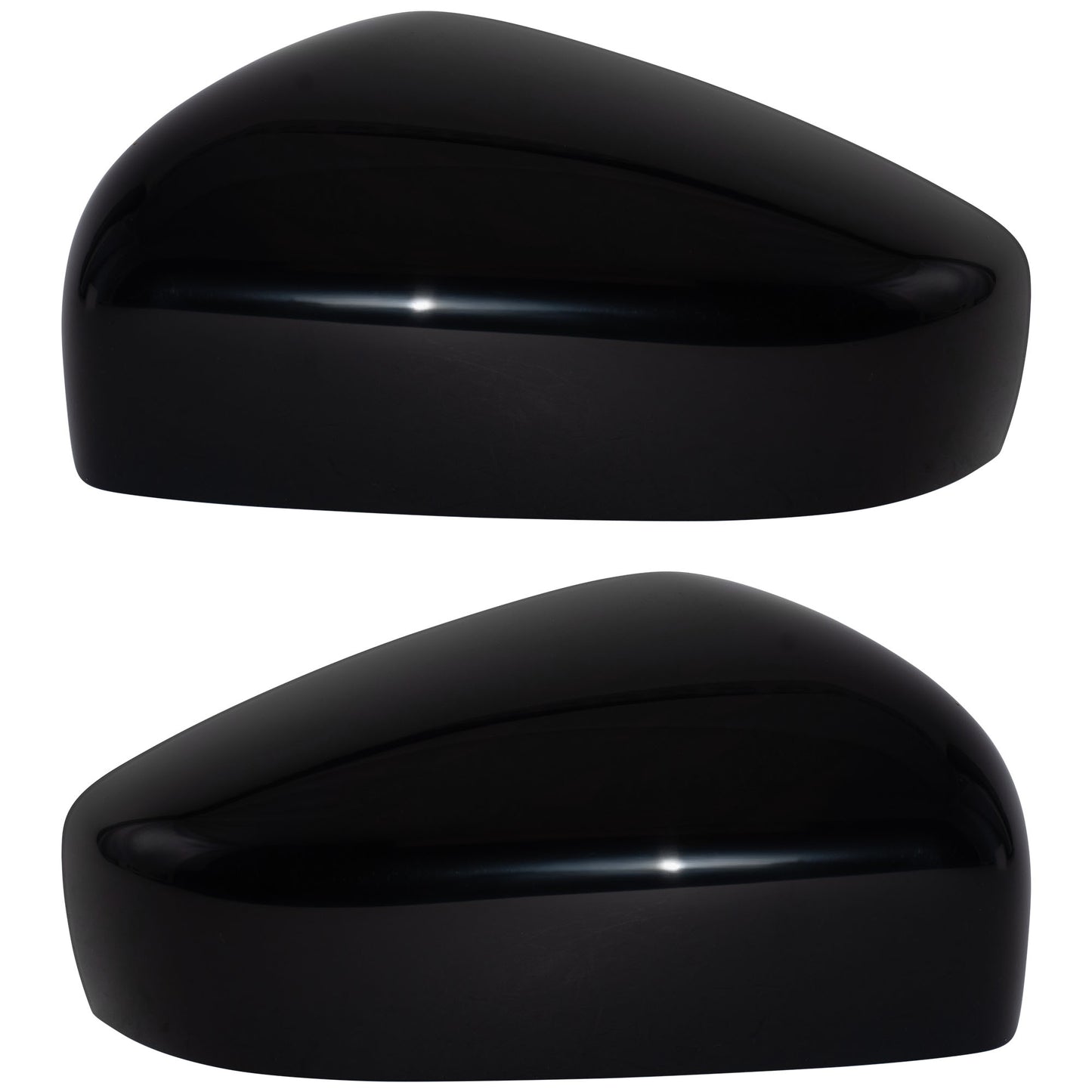Door Mirror Cover Set Smooth Black for2024-2025 Subaru Crosstrek Onyx/Sport 2024-2025 Subaru Impreza Except Base 2025 Subaru Forester Sport/Touring