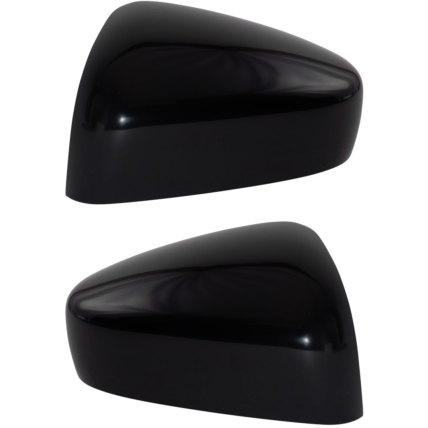 Door Mirror Cover Set Smooth Black for2024-2025 Subaru Crosstrek Onyx/Sport 2024-2025 Subaru Impreza Except Base 2025 Subaru Forester Sport/Touring