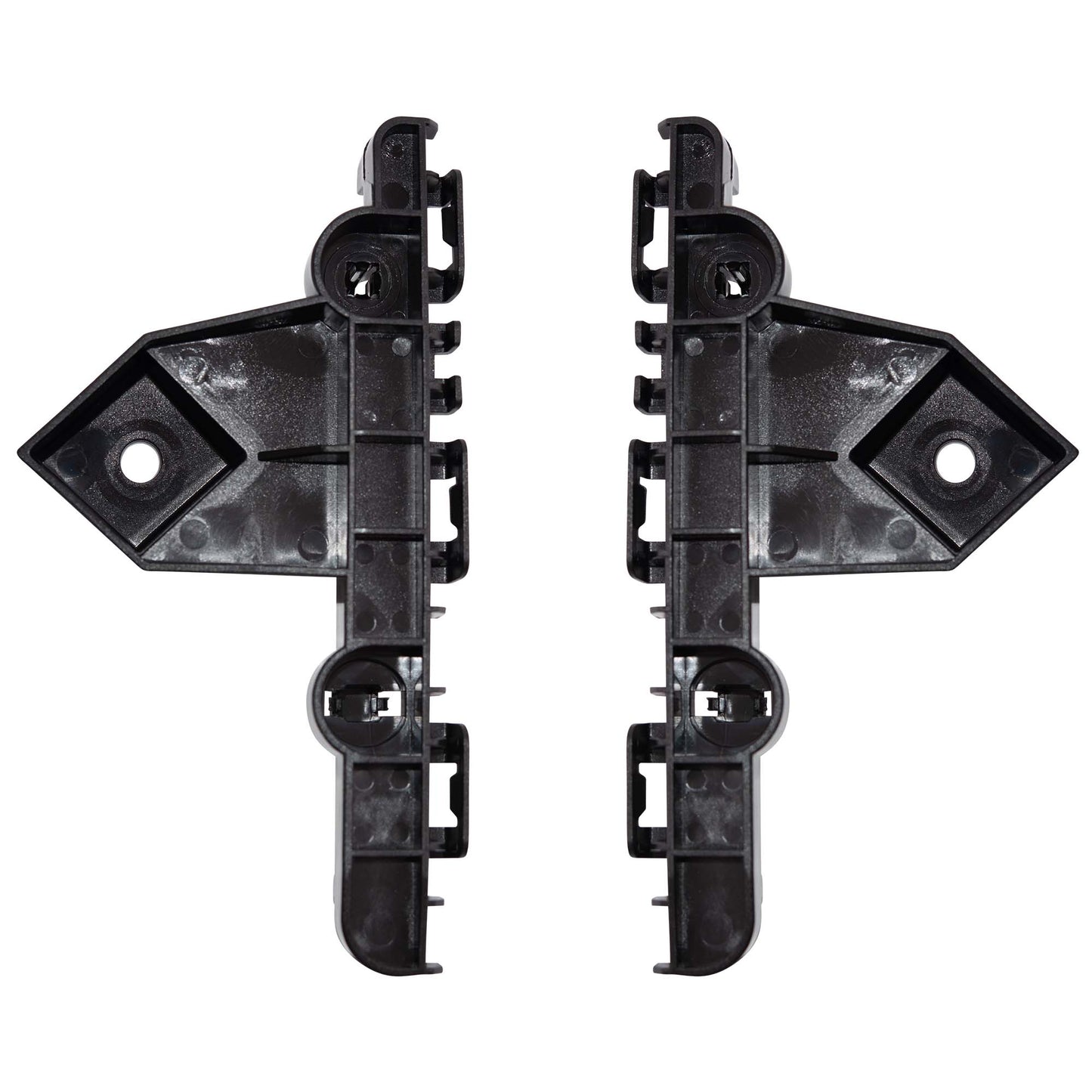 Bumper Cover Side Support Retainer Bracket Set Front Driver Side Left Passenger Side Right For 2021-2024 Mitsubishi Mirage G4 2021-2024 Mitsubishi Mirage