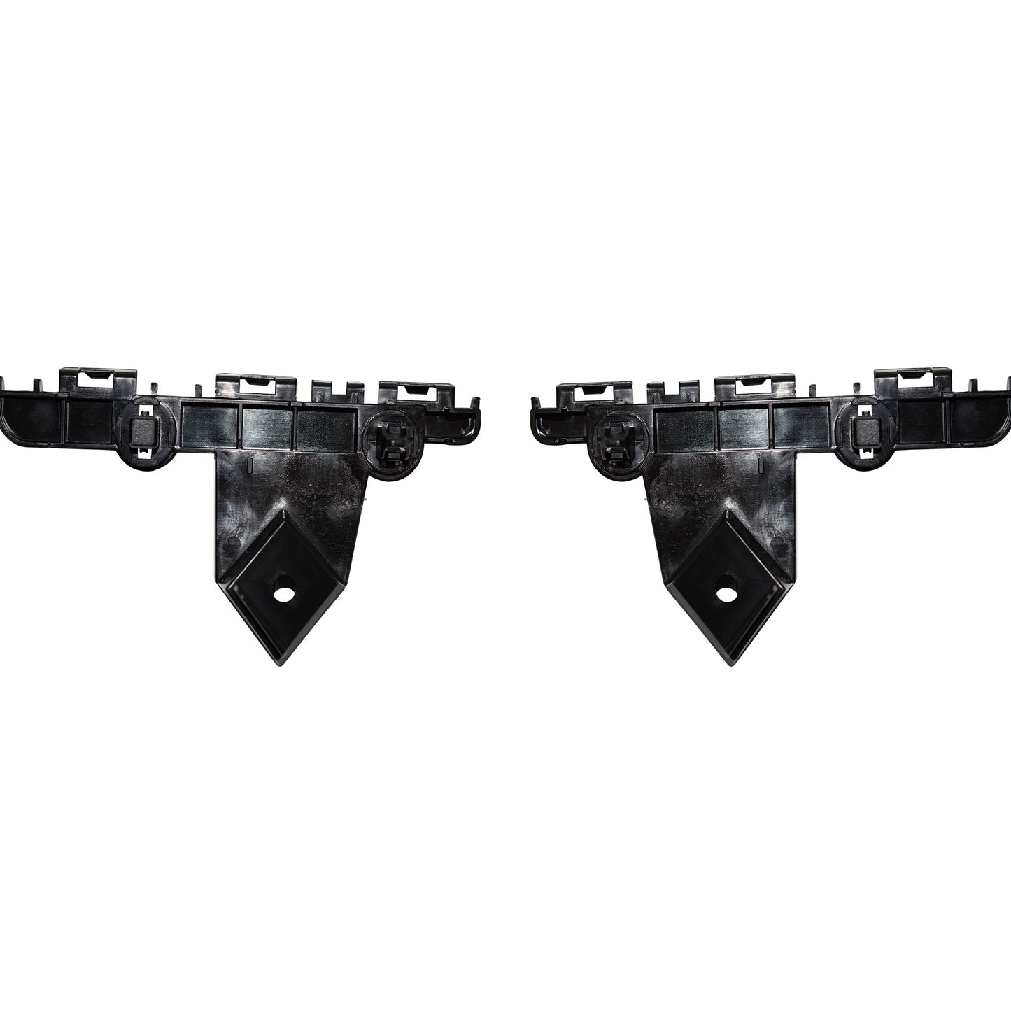 Bumper Cover Side Support Retainer Bracket Set Front Driver Side Left Passenger Side Right For 2021-2024 Mitsubishi Mirage G4 2021-2024 Mitsubishi Mirage