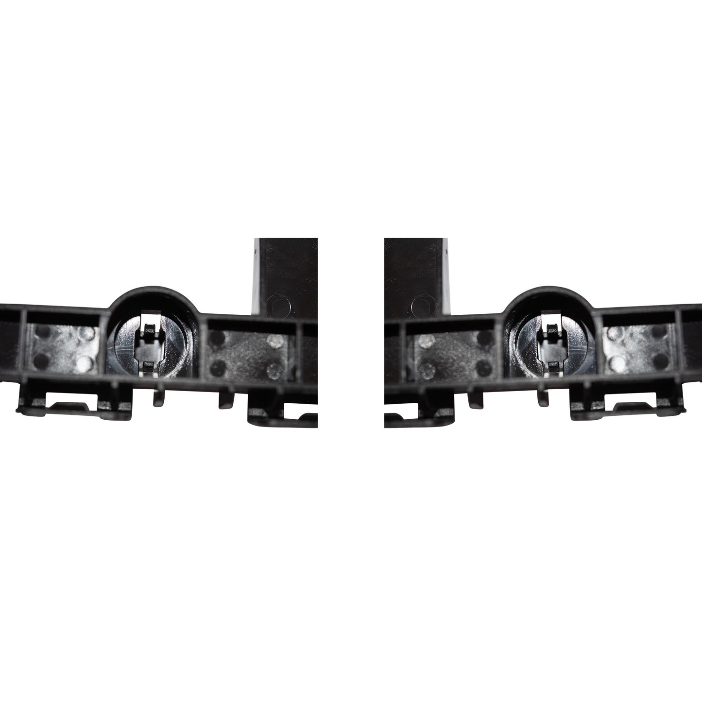 Bumper Cover Side Support Retainer Bracket Set Front Driver Side Left Passenger Side Right For 2021-2024 Mitsubishi Mirage G4 2021-2024 Mitsubishi Mirage