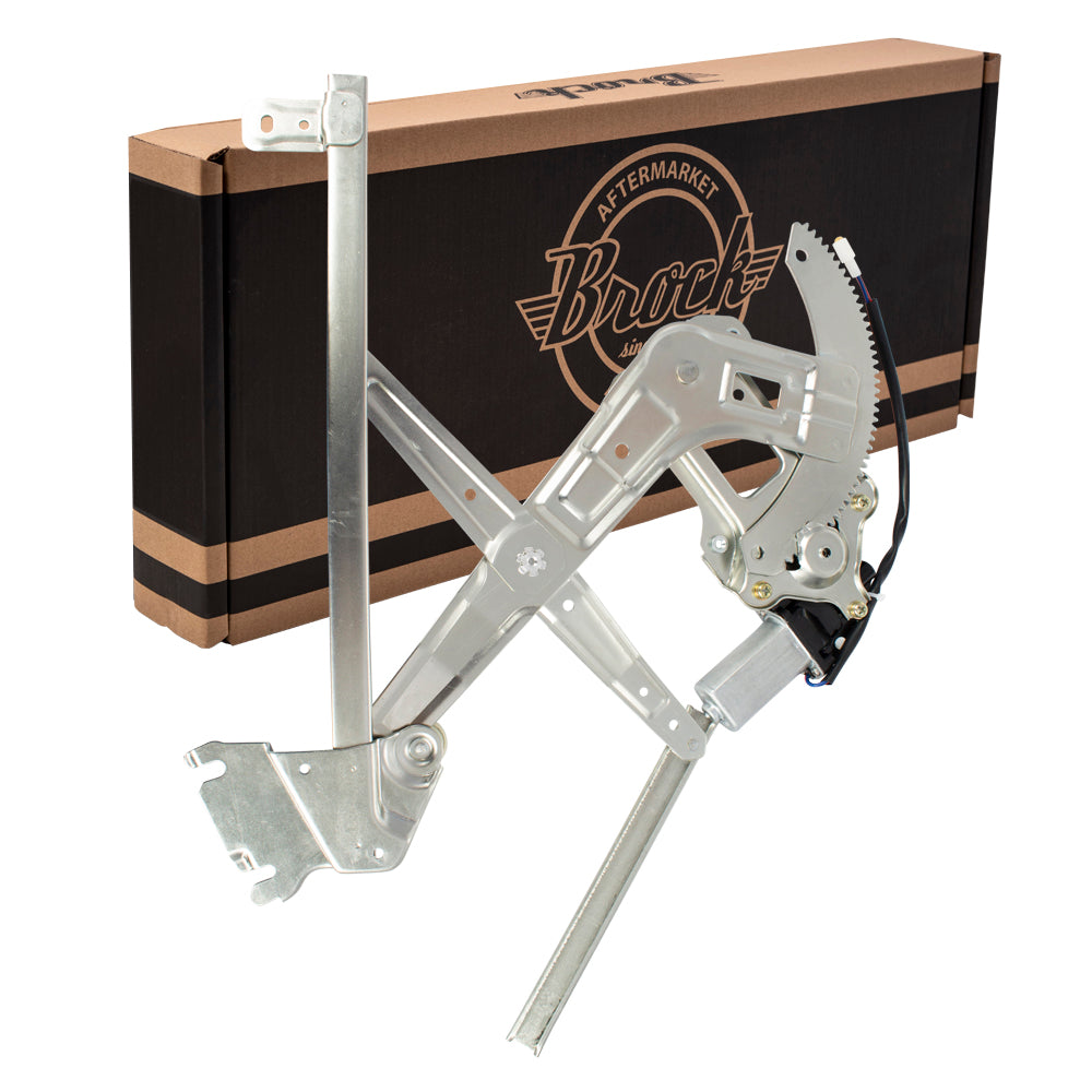 Brock Replacement Drivers Front Power Window Lift Regulator & Motor Assembly Compatible with 2003-2008 Forester 61222SA012