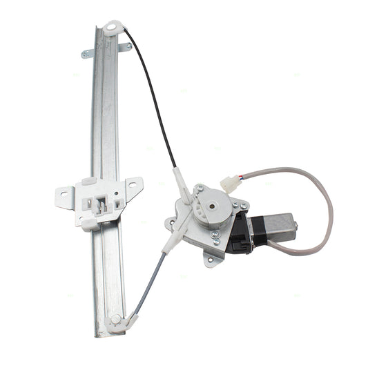 Brock Replacement Passengers Rear Power Window Lift Regulator w/ Motor Assembly Compatible with 89-98 Sidekick Tracker 8350157B00 30012548
