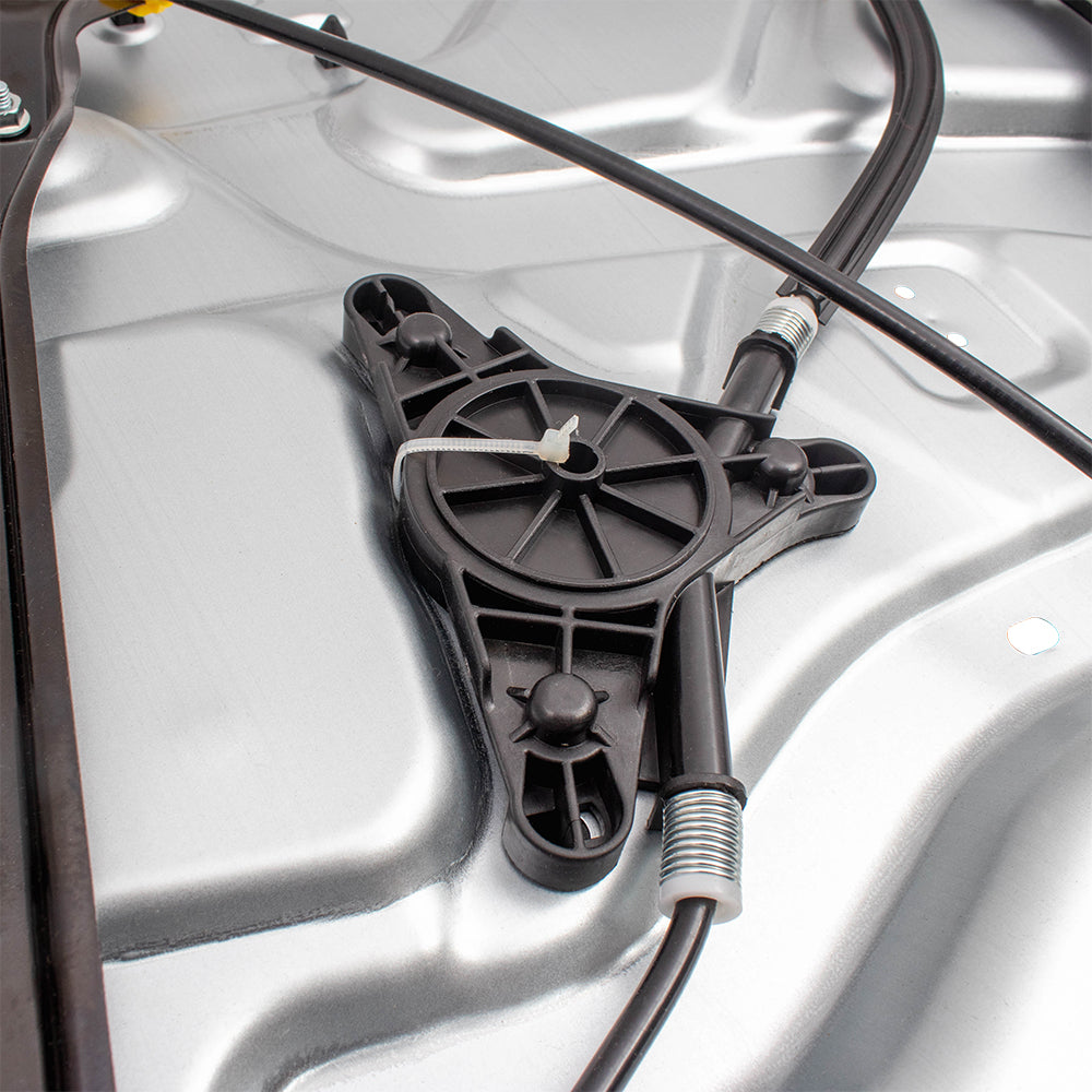 Brock Replacement Drivers Front Power Window Lift Regulator w/ Door Panel Compatible with 09-12 Elantra Wagon 4-Door Hatchback 824712L001 749-348 84584