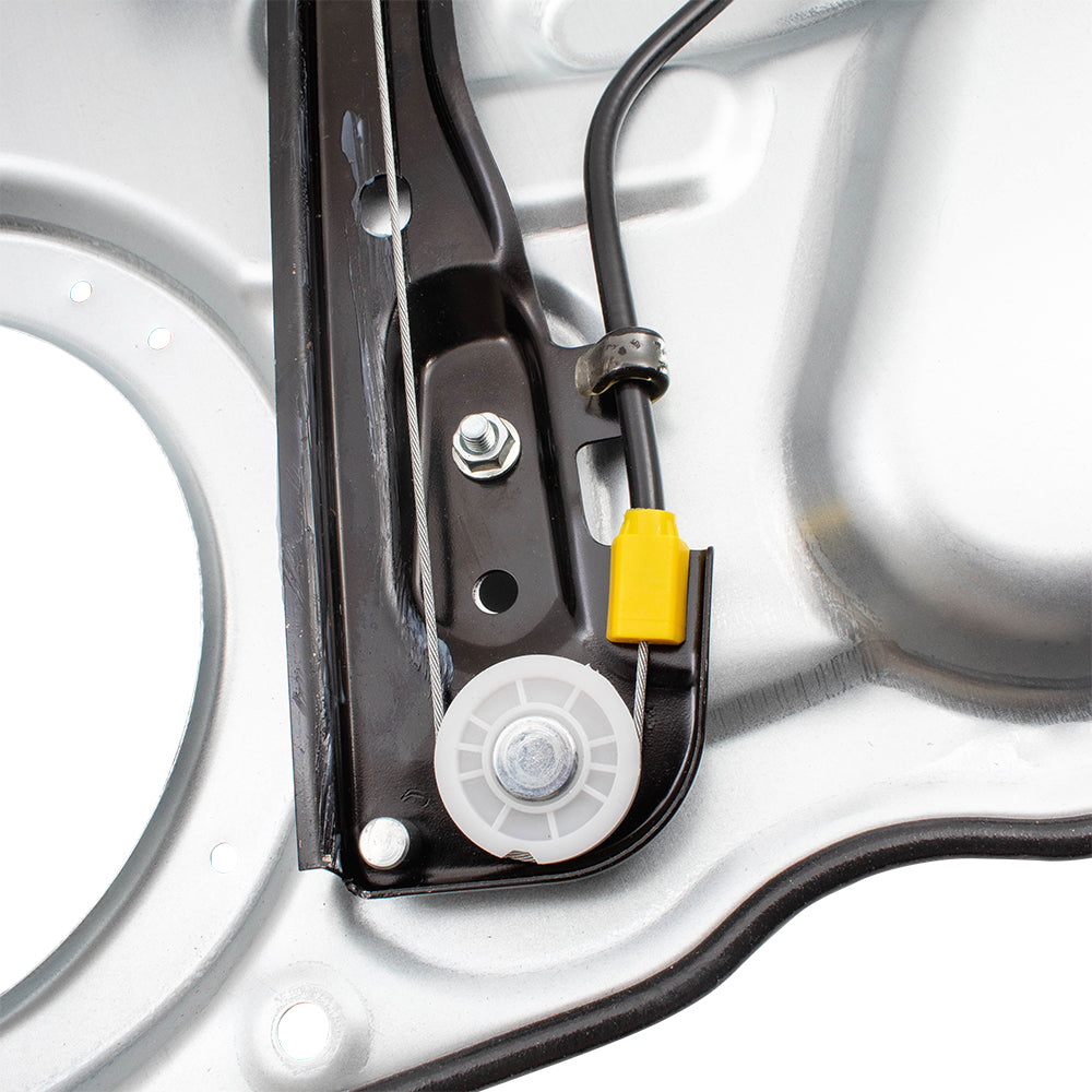 Brock Replacement Drivers Front Power Window Lift Regulator w/ Door Panel Compatible with 09-12 Elantra Wagon 4-Door Hatchback 824712L001 749-348 84584