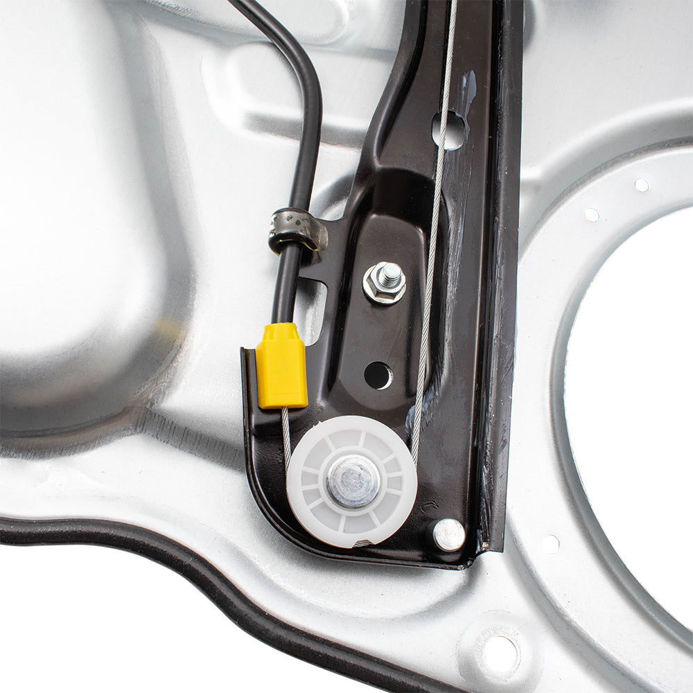 Brock Replacement Passengers Front Power Window Lift Regulator w/ Door Panel Compatible with 09-12 Elantra Wagon 4-Door Hatchback 824812L001 749-349 84585