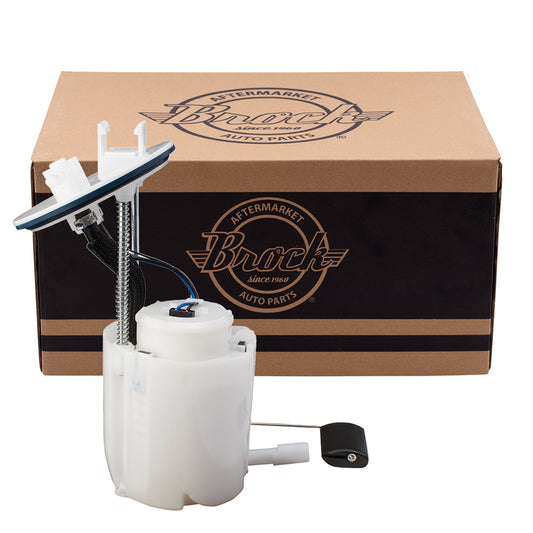 Brock Replacement Hybrid Fuel Pump Module Assembly Compatible with 11-13 Sonata & Optima FG1631 E9122M 31110-4R500