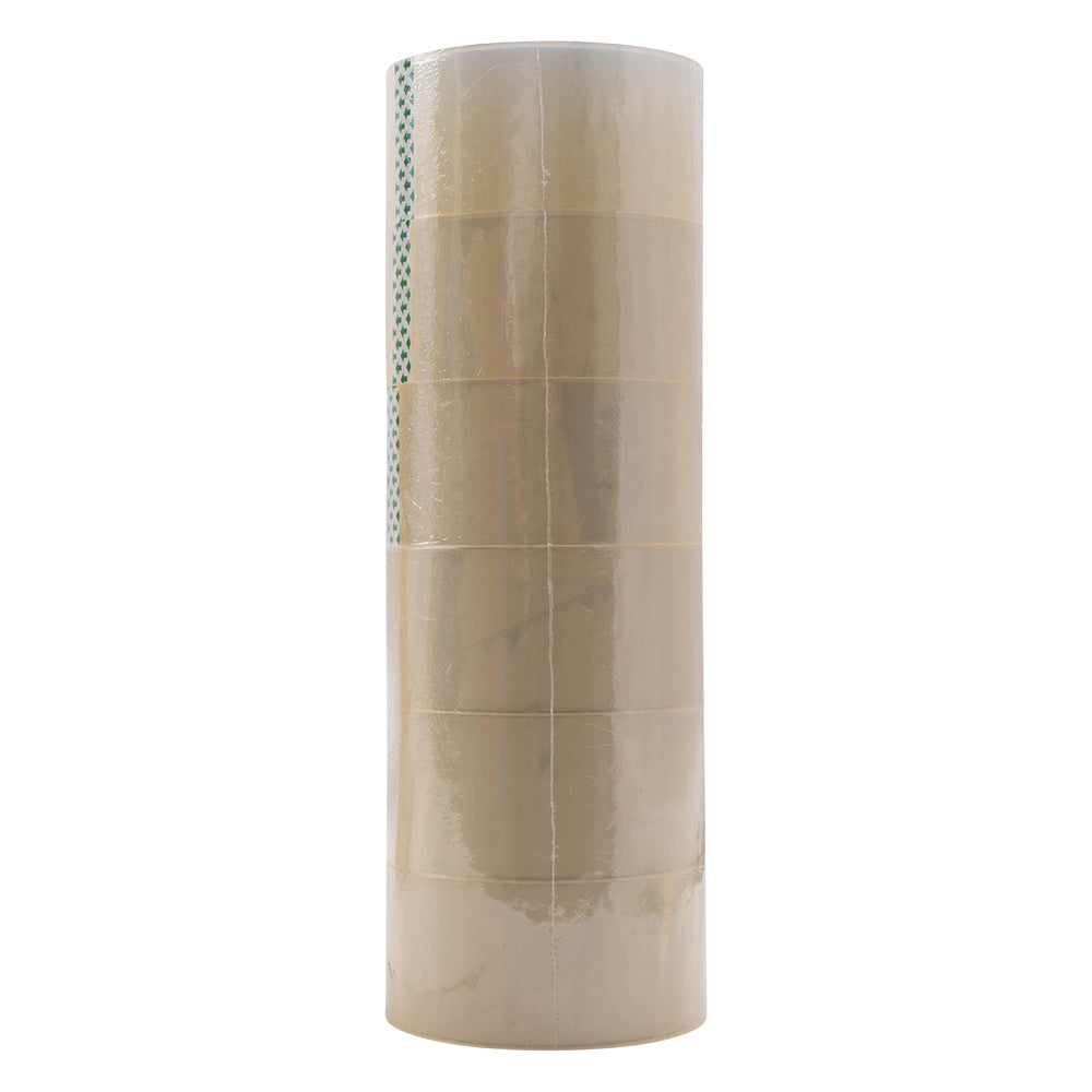 Case 36 Rolls Clear Sealing Tape 48mm x 50M Carton Box Storage Shipping Moving