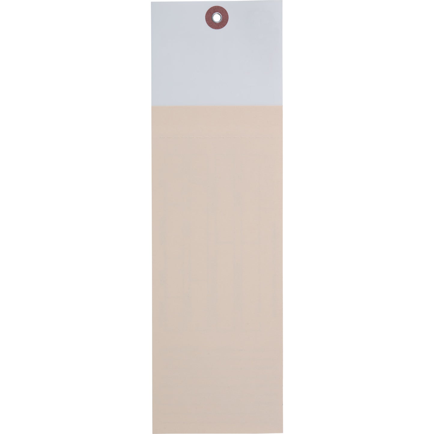 Brock 2-Part Inventory Tags Polyart & Manila Card Stock - 10 5/8 Inch x 3 1/4 with Reinforced Metal Eyelet - Includes Wire-Brock Ballpoint Pen-Brockmark Marker -1000 Tags/Box