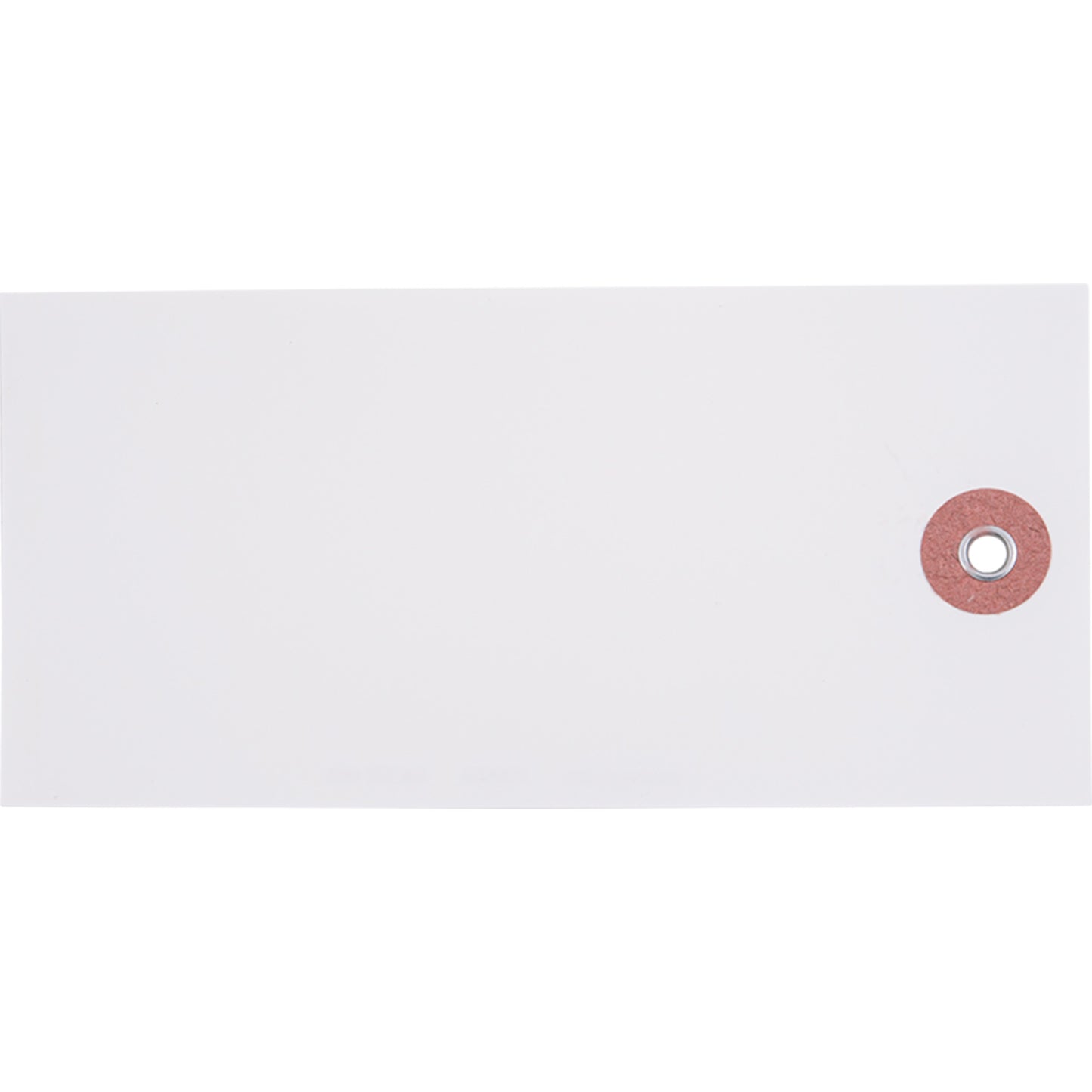 Brock Blank White Polyart Tags 4 3/4 Inch x 2 3/8 Inch With Reinforced Metal Eyelet Includes Wire-Brock Ballpoint Pen-Brockmark Marker 1000 Tags/Box