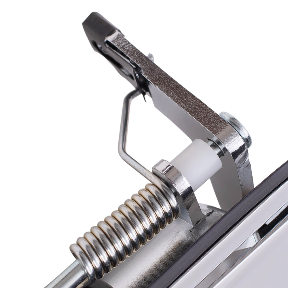 Brock Replacement Drivers Front Outside Outer Chrome Specialty Door Handle Compatible with Pickup Truck 15708043