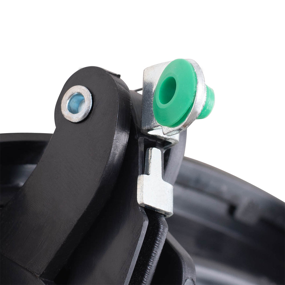 AUTOANDART Brock Replacement Drivers Rear Outside Outer Door Handle Compatible with 10439378
