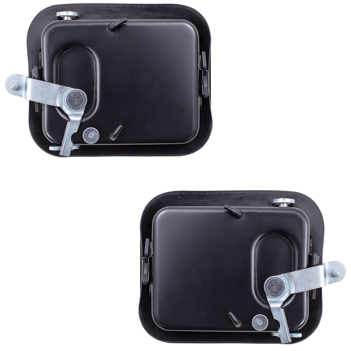 Brock Replacement Driver and Passenger Outside Outer Door Handles Compatible with 55176382AB 55176382AD