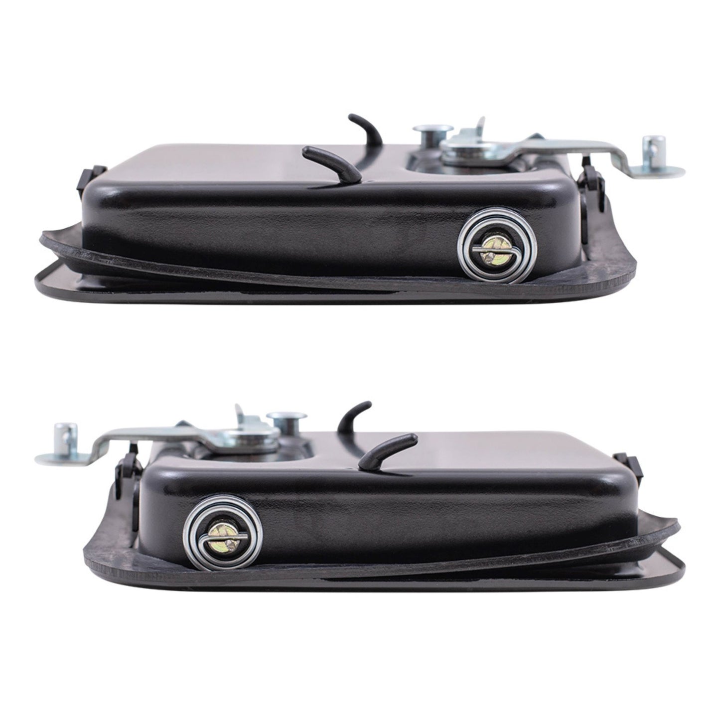 Brock Replacement Driver and Passenger Outside Outer Door Handles Compatible with 55176382AB 55176382AD