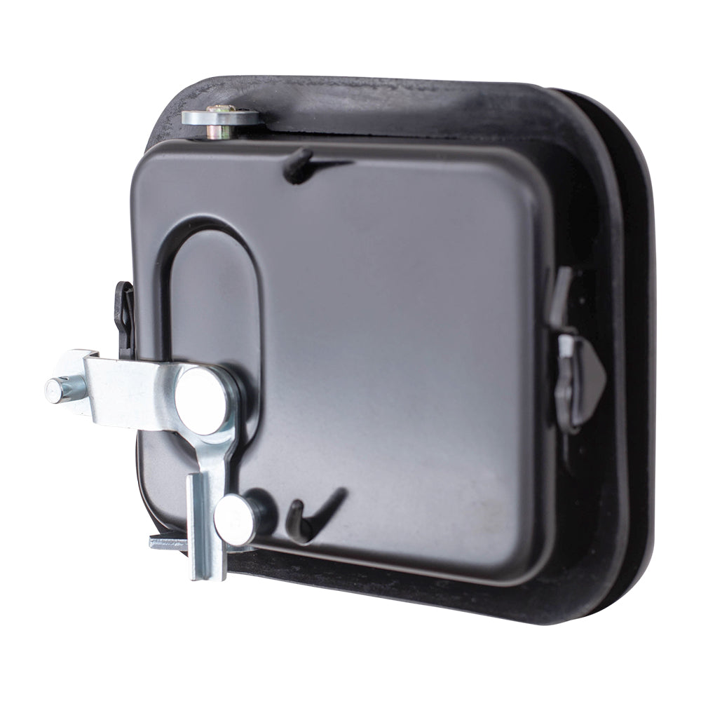 Brock Replacement Drivers Outside Outer Door Handle Compatible with SUV 55176382AB 55176383AE