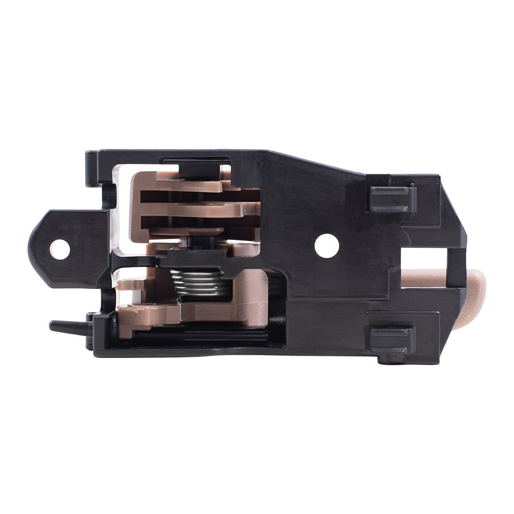 AUTOANDART Brock Replacement Driver and Passenger Inside Inner Tan Door Handles Compatible with Camry Sienna Van 69206AA010B0 69205AA010E1