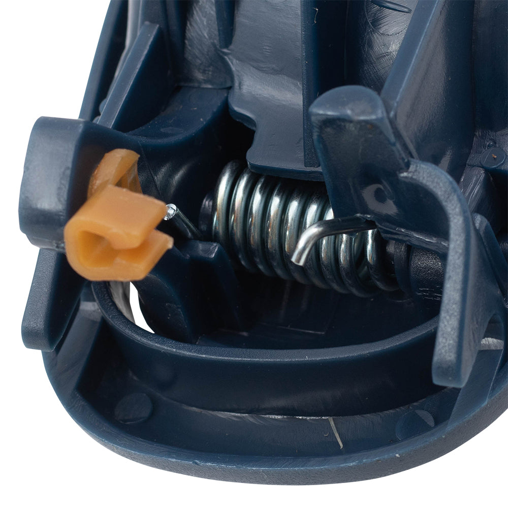 Brock Replacement Driver and Passenger Inside Inner Blue Door Handles Compatible with 98-02 Corolla Prizm