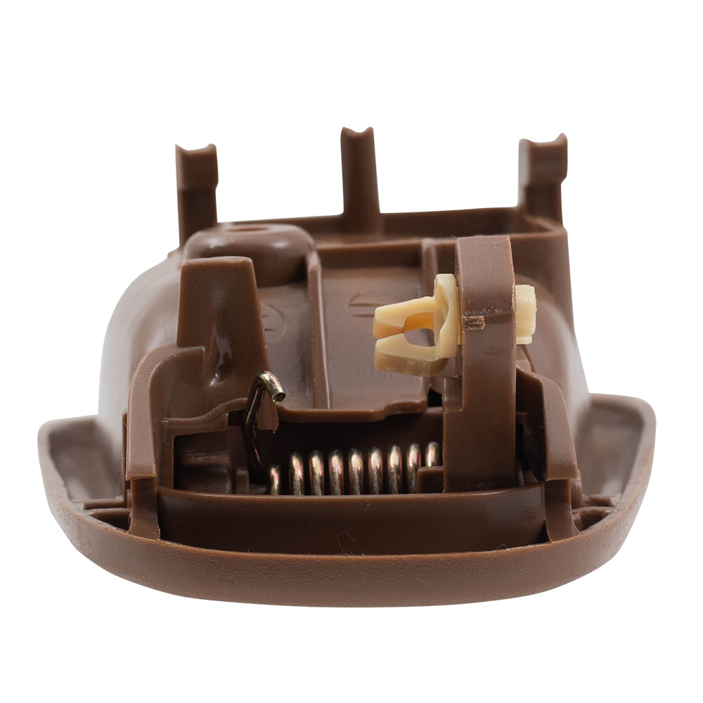 Inside Door Handle for 98-02 Toyota Corolla Chevy Prizm Passengers Dark Brown
