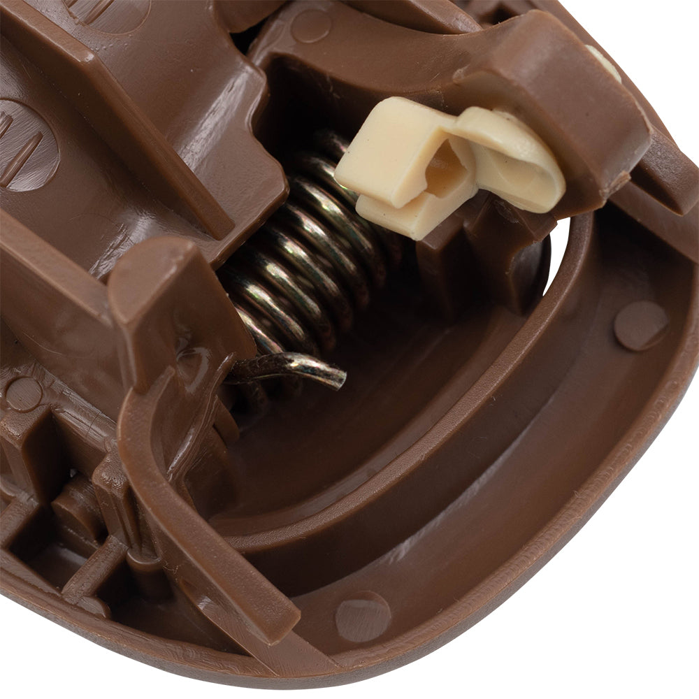 Inside Door Handle for 98-02 Toyota Corolla Chevy Prizm Passengers Dark Brown