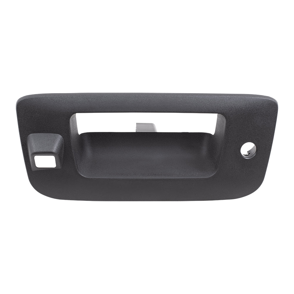 07-14 Silverado Sierra Pickup Tailgate Handle Trim Bezel Rear View Camera Hole