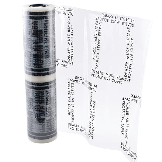 Brock Dealer Must Remove Adhesive Protective Carpet Film 24 Inch x 300 Feet x 21 Inch Perforations 4 Mil Floor Mats For Auto and Truck