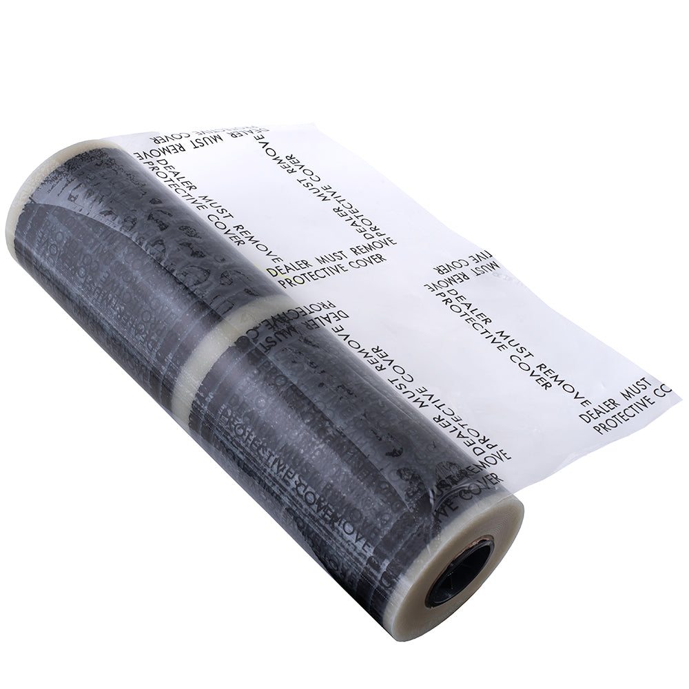 Brock Dealer Must Remove Adhesive Protective Carpet Film 24 Inch x 600 Feet x 21 Inch Perforations 4 Mil Floor Mats For Auto and Truck