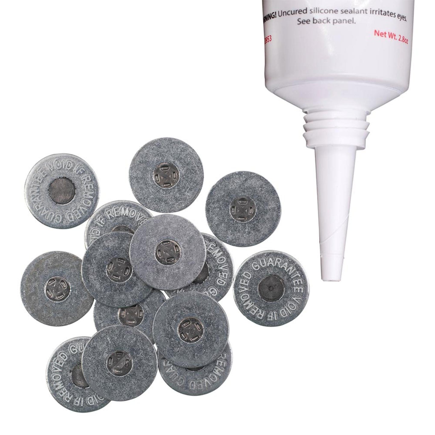 Brock Gasoline/Petrol Engine Heat Tabs with High Heat Adhesive - Guaranteed Accurate - Center Melts At Approximately 260F/126C -100 Heat Tabs Per Tube