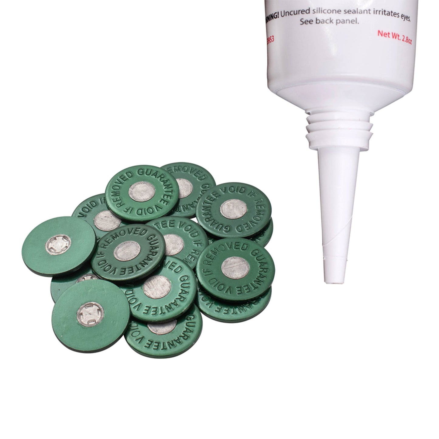 Brock Diesel Engine Heat Tabs with High Heat Adhesive - Guaranteed Accurate - Center Melts At 240-250F/115-121C - 100 Heat Tabs Per Tube